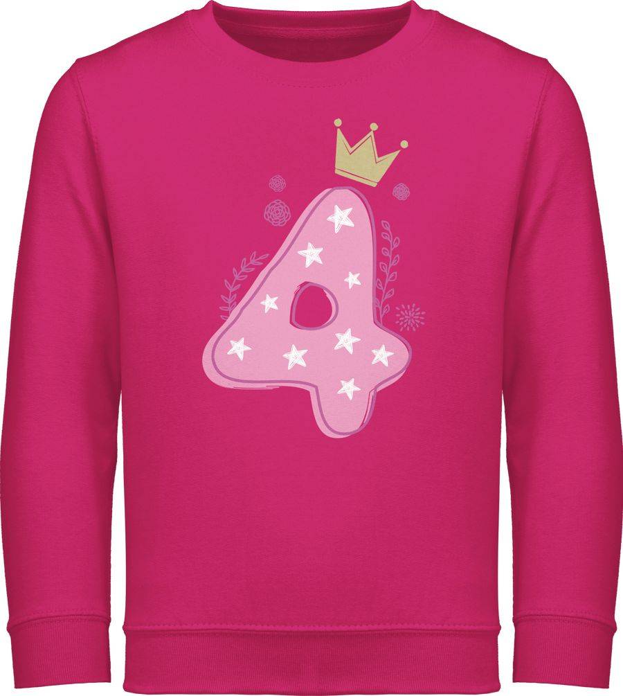 Shirtracer Vierter Mädchen Krone Sterne: T-Shirt Turnbeutel Shirtracer