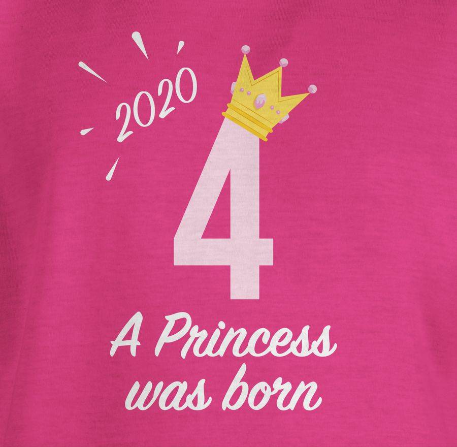Shirtracer Vierter Mädchen Princess 2020: T-Shirt Rucksack Shirtracer