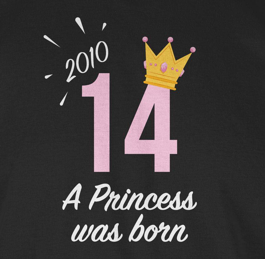 Shirtracer Vierzehnter Mädchen Princess 2010: Tshirt Turnbeutel Shirtracer
