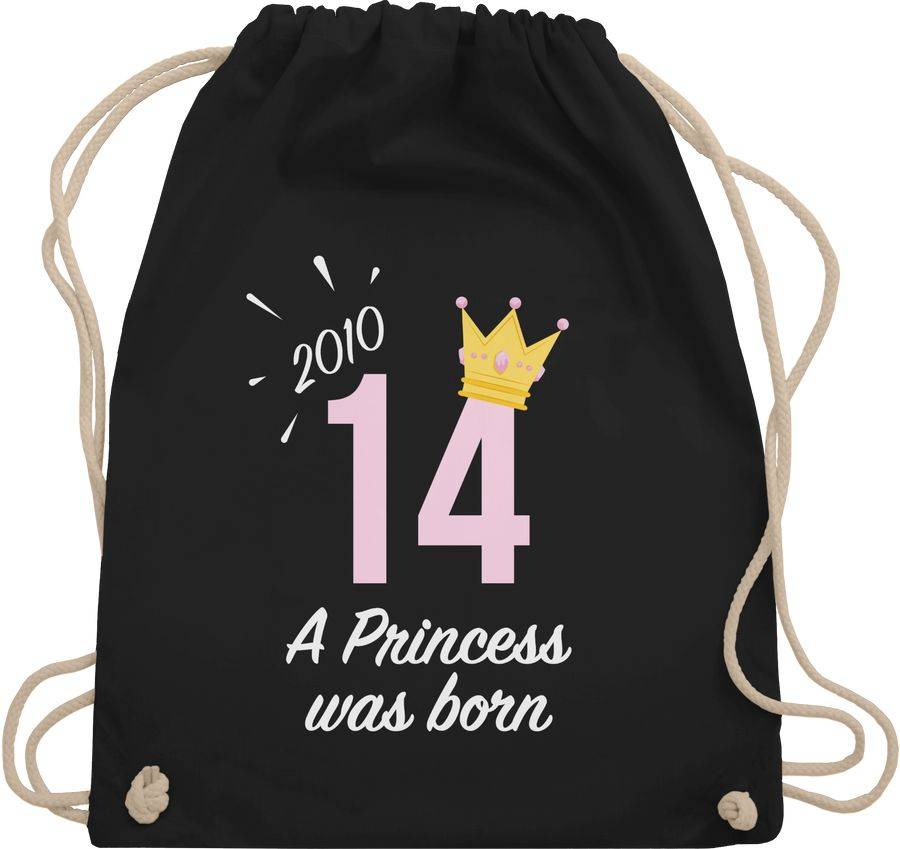 Shirtracer Vierzehnter Mädchen Princess 2010: Tshirt Turnbeutel Shirtracer