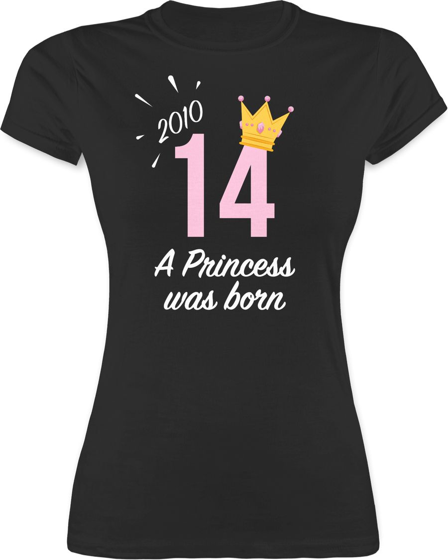 Shirtracer Vierzehnter Mädchen Princess 2010: Tshirt Turnbeutel Shirtracer