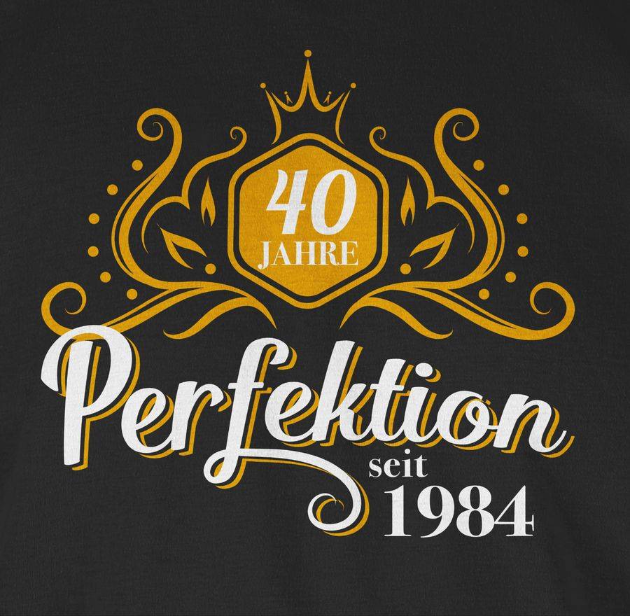 Shirtracer Vierzig Jahre Perfektion 1984 Shirts & Mehr Shirtracer
