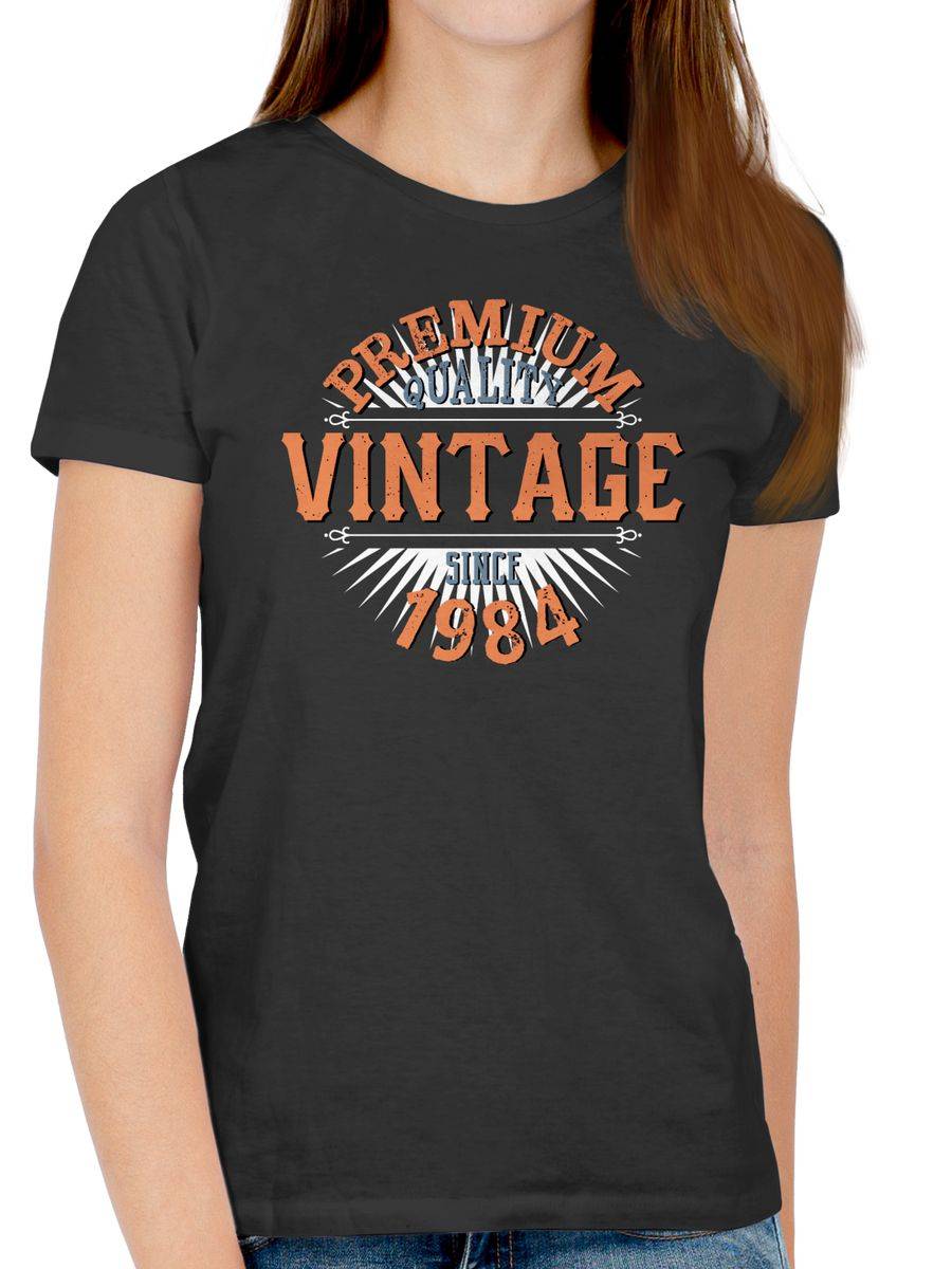 Shirtracer Vierzigster Vintage 1984 Shirts & Mehr Shirtracer
