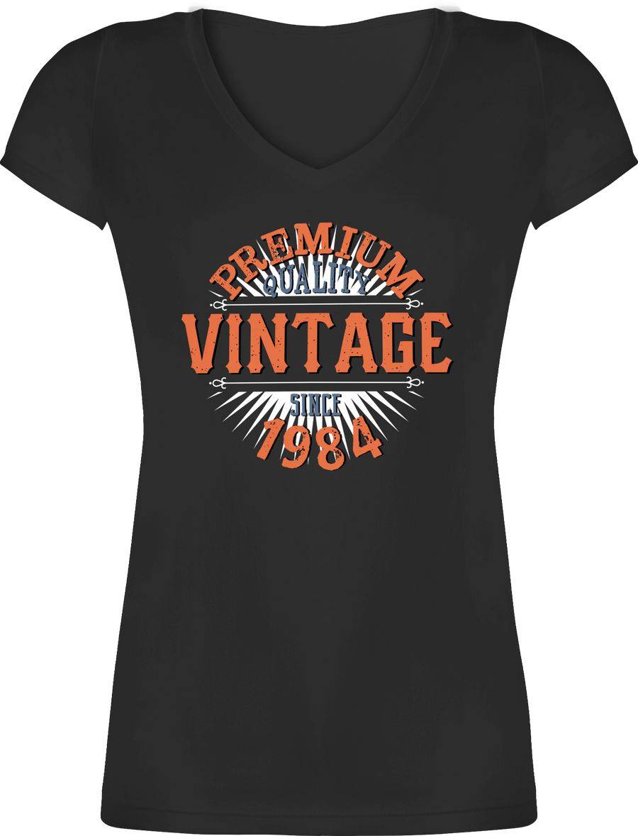 Shirtracer Vierzigster Vintage 1984 Shirts & Mehr Shirtracer