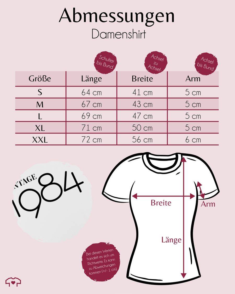 Shirtracer Vintage 1984 Schwarz Shirts & Mehr Shirtracer