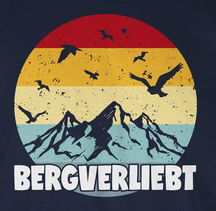 Shirtracer Vintage Bergverliebt: T-Shirt Gym Bag Shirtracer