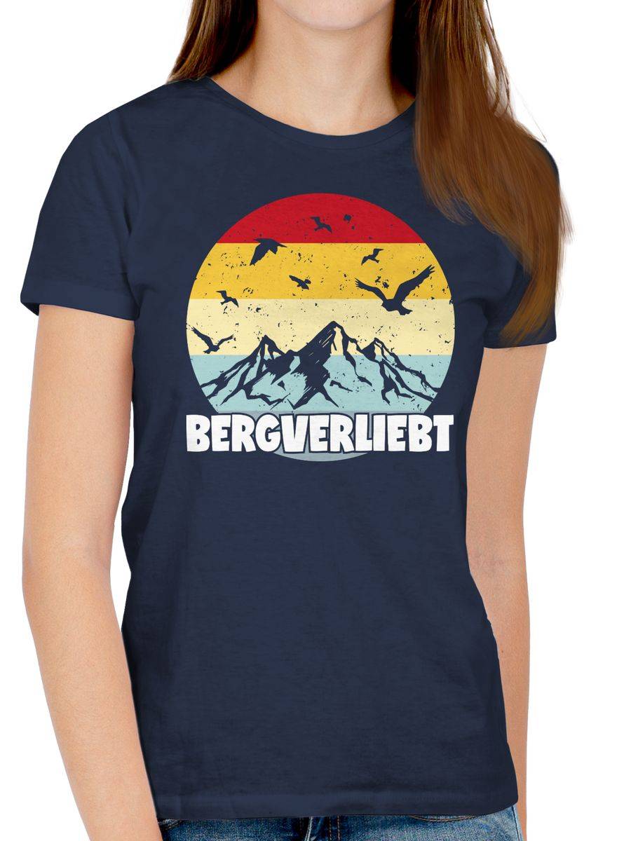 Shirtracer Vintage Bergverliebt: T-Shirt Gym Bag Shirtracer