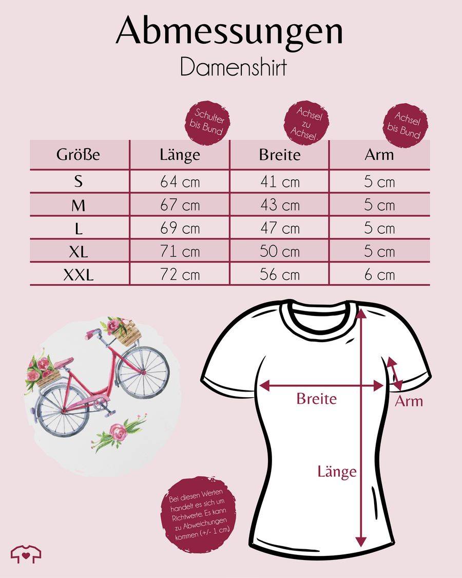 Shirtracer Vintage Fahrrad Wasserfarbe Blumen Shirts & Mehr Shirtracer