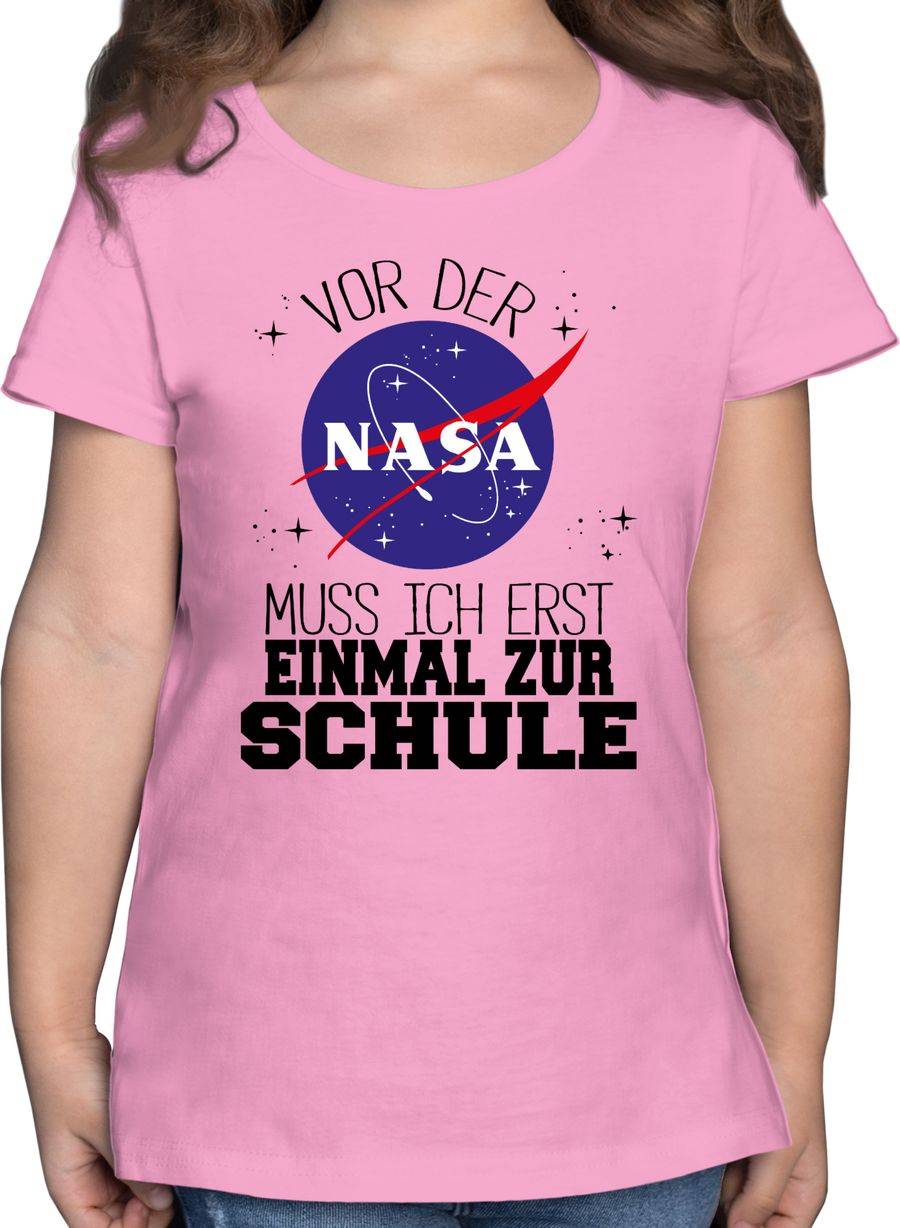 Shirtracer Vor Der Nasa Muss Ich Erst Einmal Zur Schule Schwarz Shirts & Mehr Shirtracer