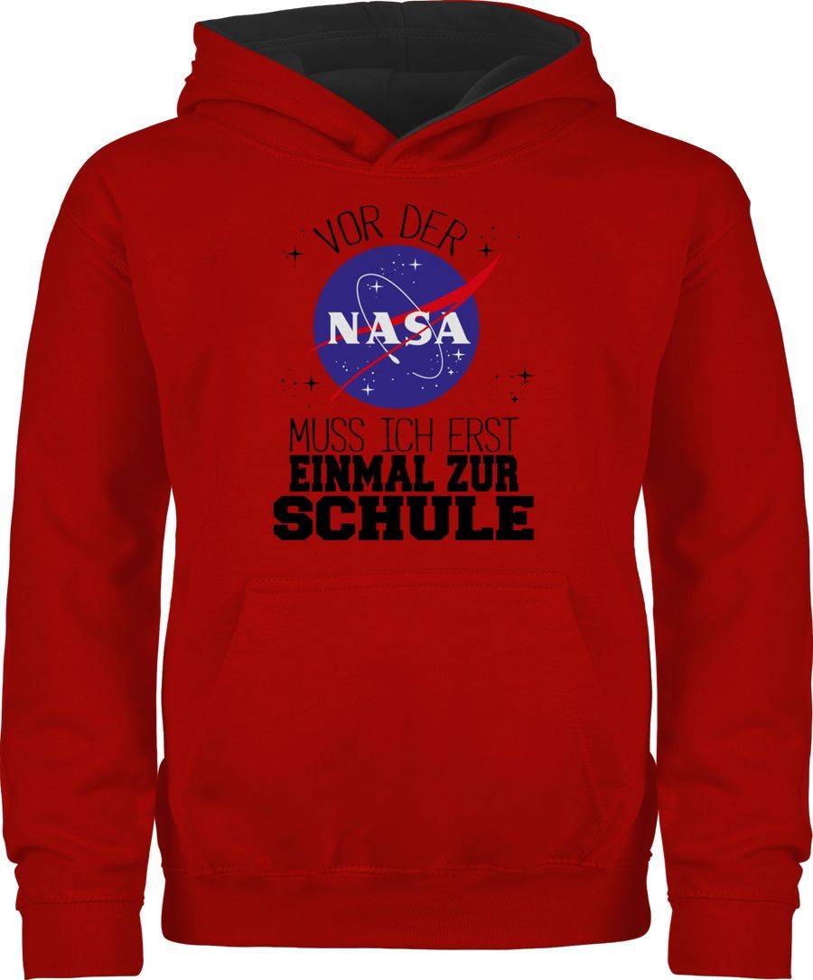 Shirtracer Vor der Nasa muss ich erst einmal zur Schule schwarz Shirts & Mehr Shirtracer