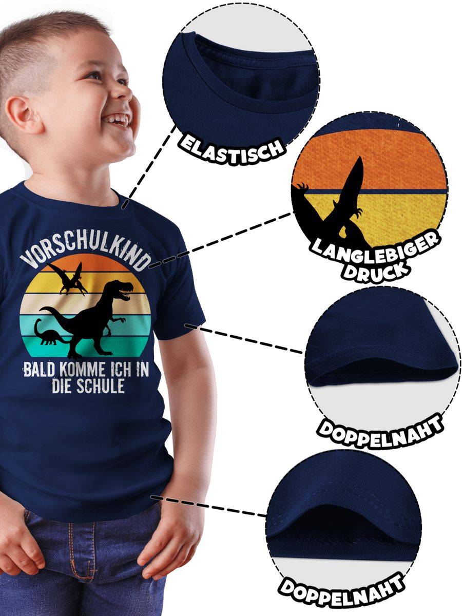 Shirtracer Vorschulkind Dinosaurier Dino: Tshirt Gym Bag Shirtracer