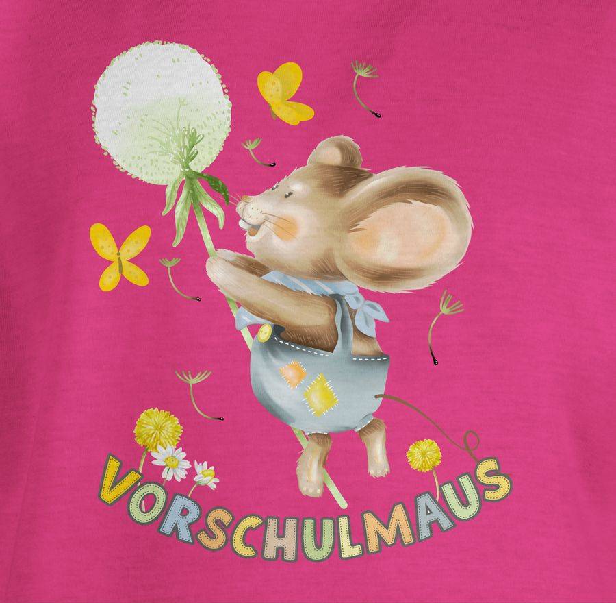 Shirtracer Vorschulmaus - Maus Mit Pusteblume Shirts & Mehr Shirtracer