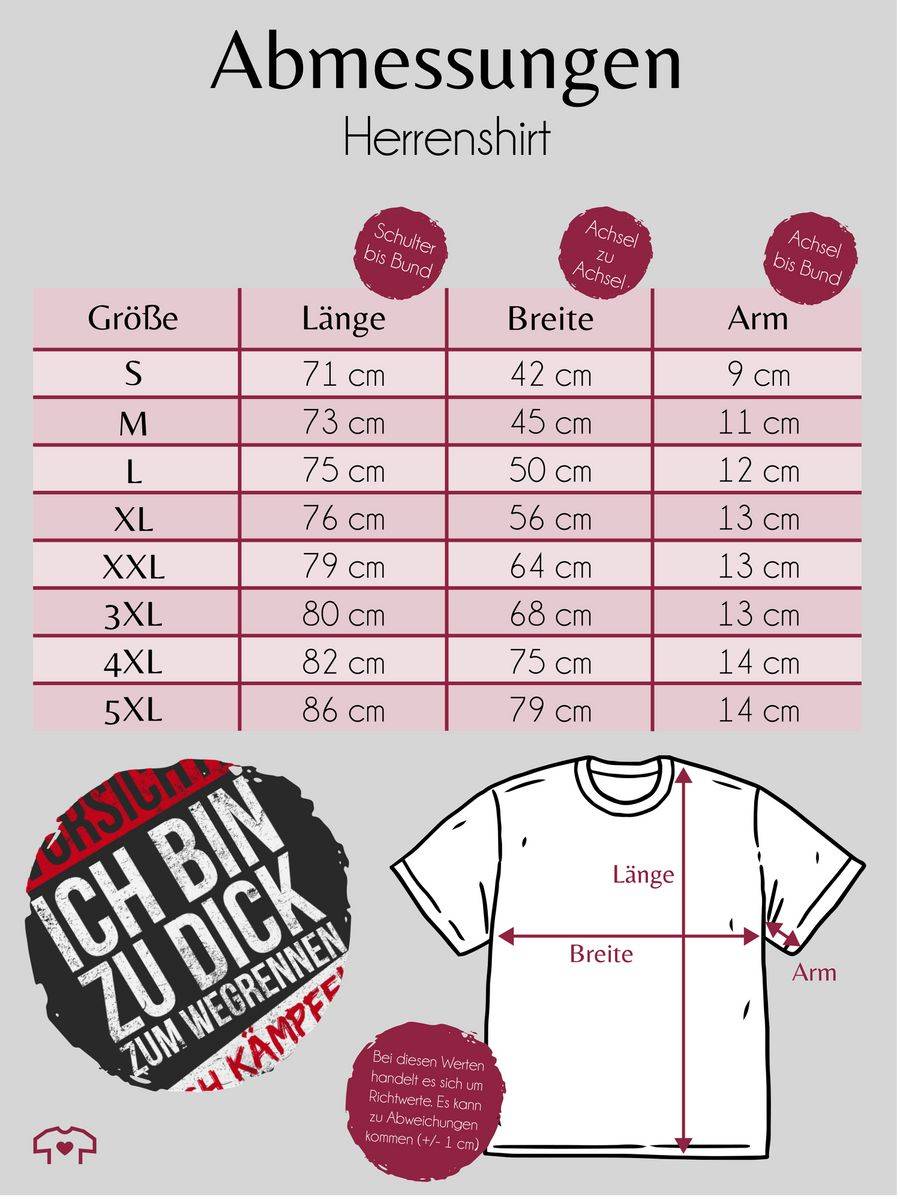 Shirtracer Vorsicht! Ich Bin Zu Dick Zum Wegrennen Ich Kämpfe Grunge: Tshirt Gym Bag Shirtracer