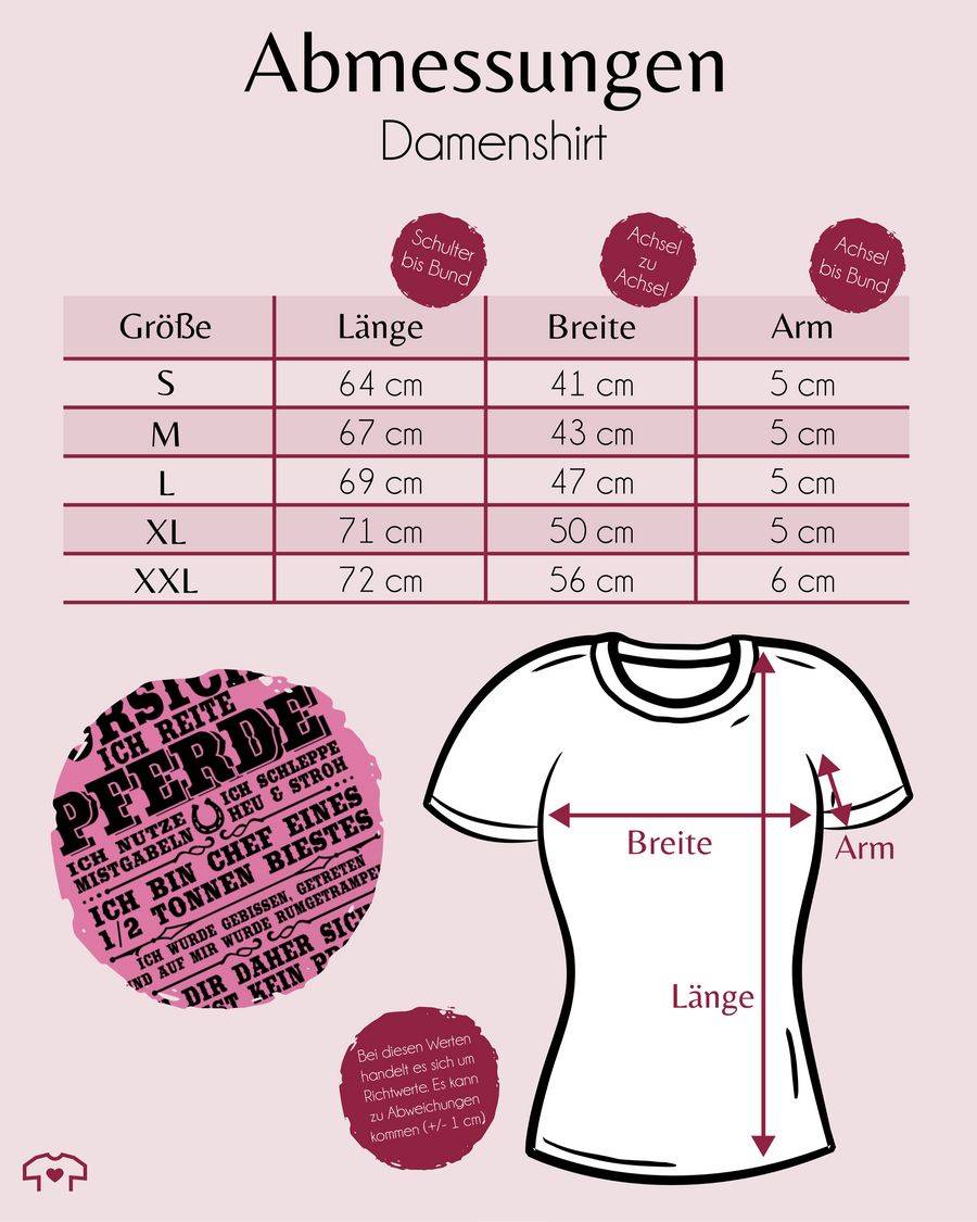 Shirtracer Vorsicht Ich Reite Pferde - Schwarz: Tshirt Gym Bag Shirtracer