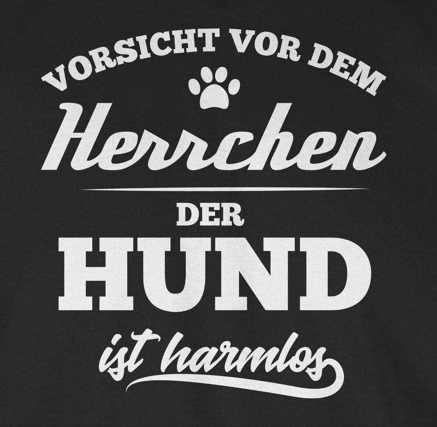 Shirtracer Vorsicht Vor Dem Herrchen Der Hund Ist Harmlos Shirts & Mehr Shirtracer