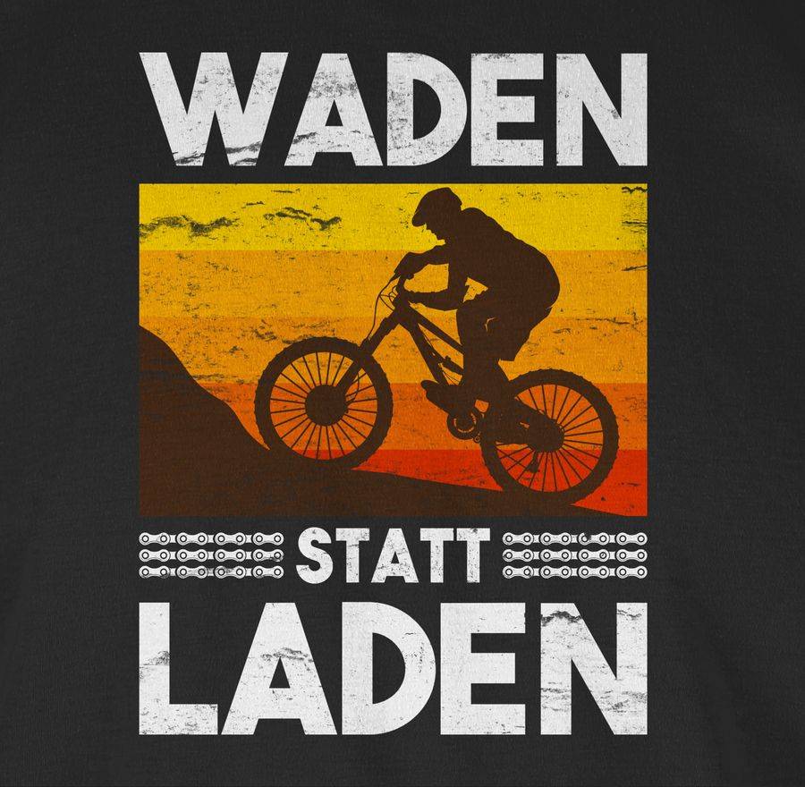 Shirtracer Waden Statt Laden Vintage Weiß: Tshirt Turnbeutel Shirtracer