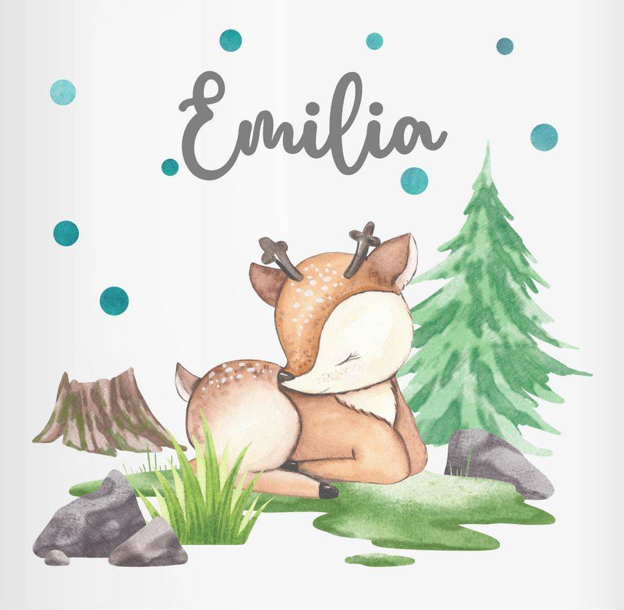 Shirtracer Waldtier Reh Rehlein: T-Shirt Gym Bag Shirtracer