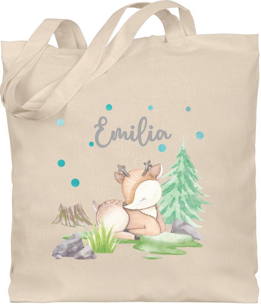 Shirtracer Waldtier Reh Rehlein: T-Shirt Gym Bag Shirtracer