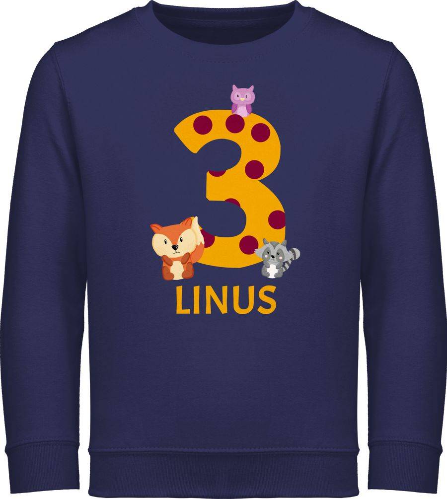 Shirtracer Waldtiere - Bär Waschbär Fuchs Eule zum Dritten: T-Shirt Gym Bag Shirtracer