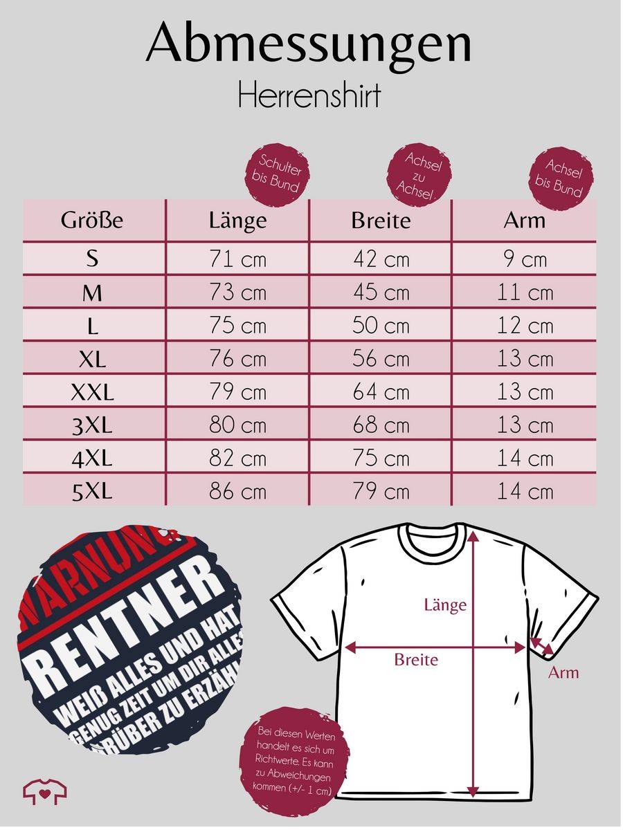 Shirtracer Warnung Rentner Der Alles Weiß Shirts & Mehr Shirtracer