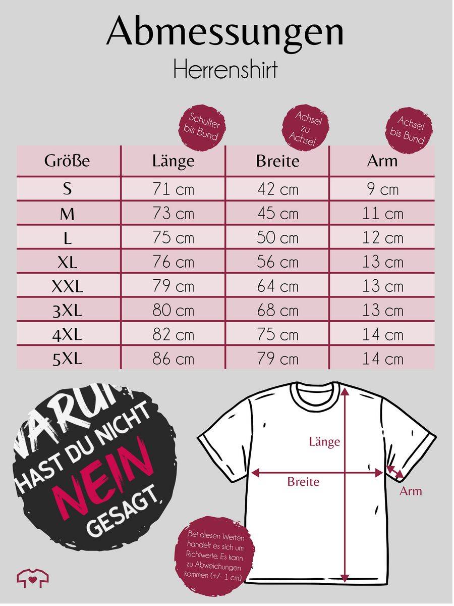 Shirtracer Warum Hast Du Nicht Nein Gesagt Fuchsia Weiß Shirts & Mehr Shirtracer