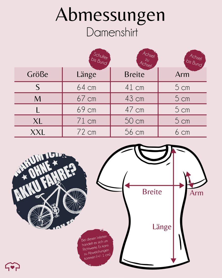 Shirtracer Warum Ich Ohne Akku Fahre - Weil Ich Es Kann - Weiß Shirts & Mehr Shirtracer