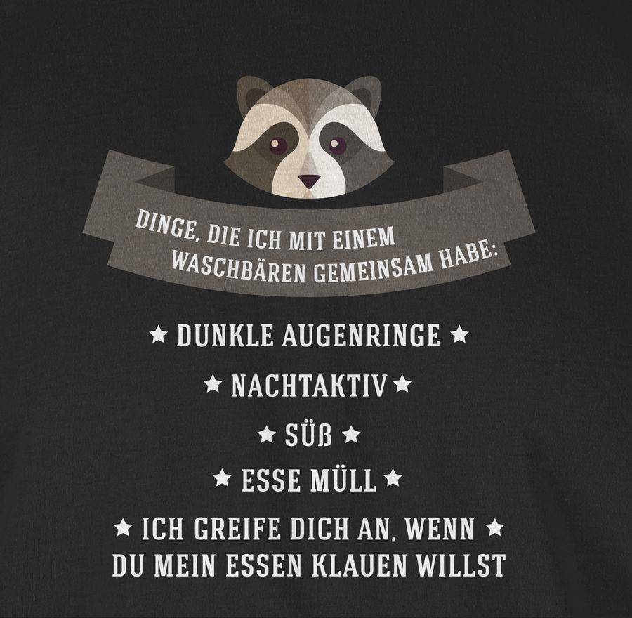 Shirtracer Waschbär Gemeinsamkeiten Shirts & Mehr Shirtracer