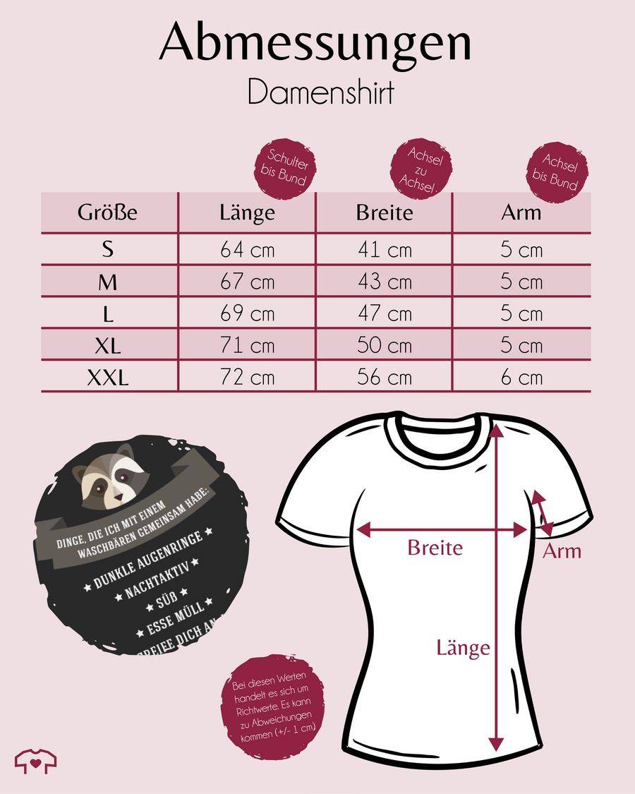 Shirtracer Waschbär Gemeinsamkeiten Shirts & Mehr Shirtracer