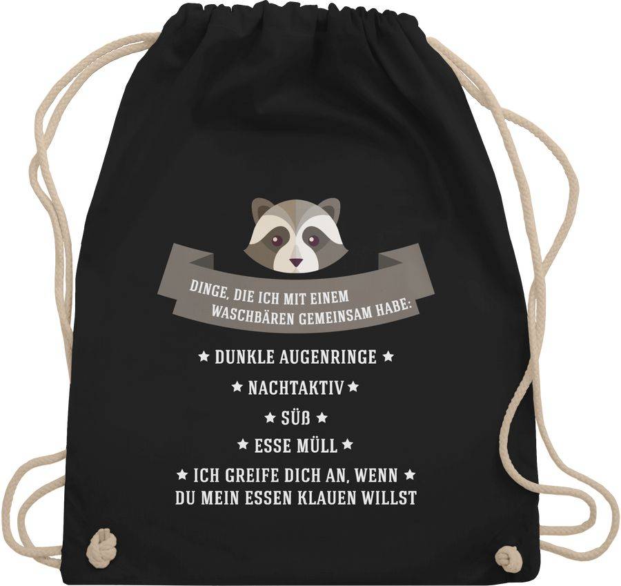 Shirtracer Waschbär Gemeinsamkeiten Shirts & Mehr Shirtracer
