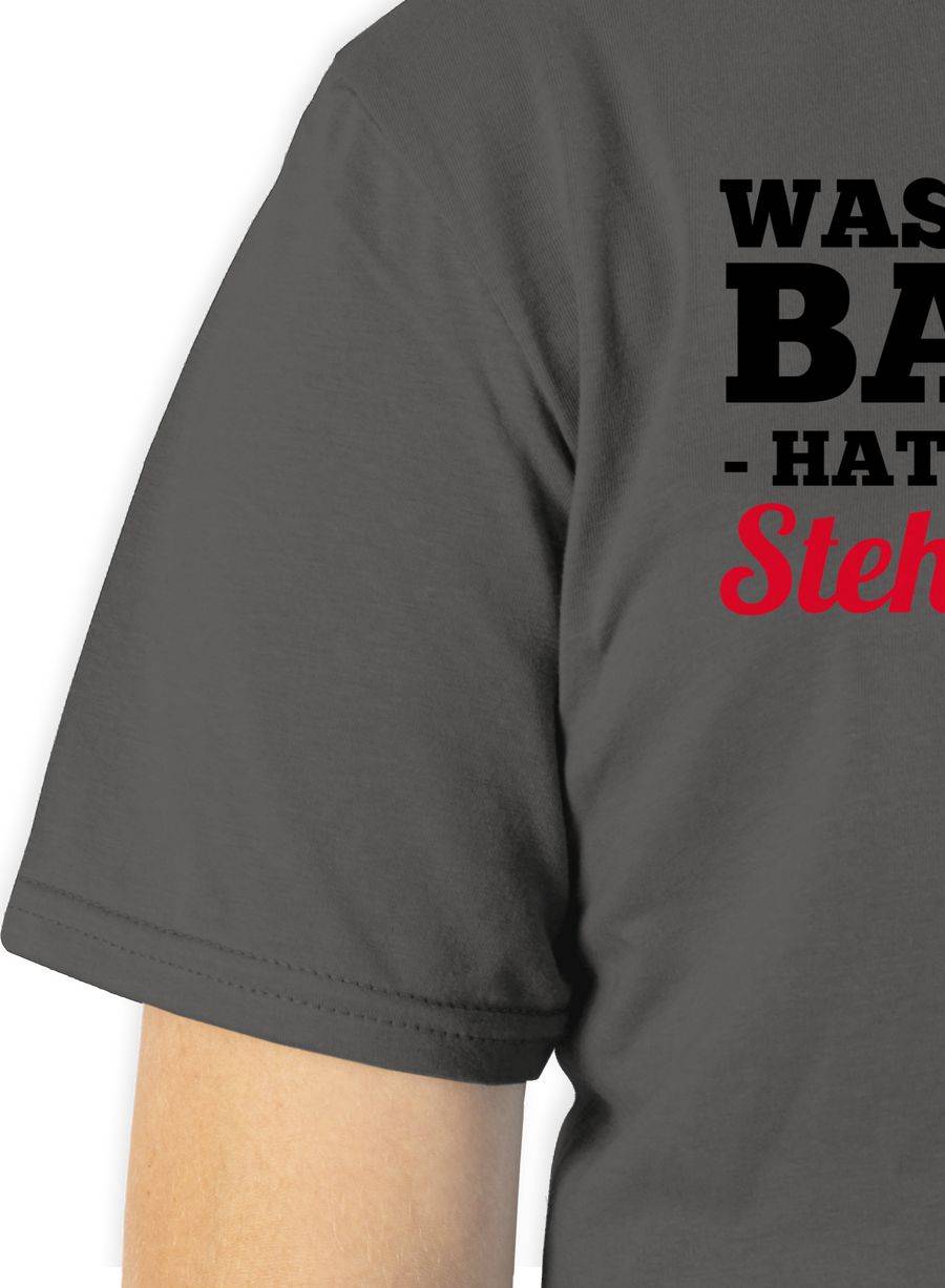 Shirtracer Waschbrettbauch Hatte Ich Schon Steht Mir Nicht: Tshirt Rucksack Shirtracer