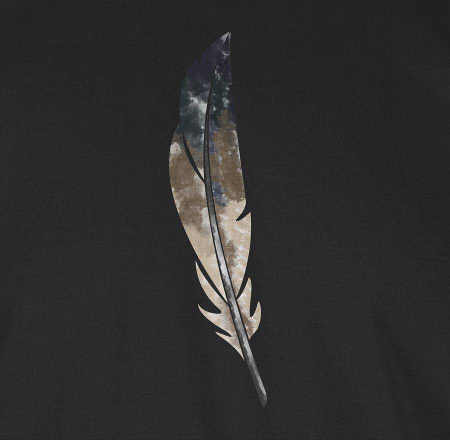 Shirtracer Wasserfarben Feder Shirts & Mehr Shirtracer