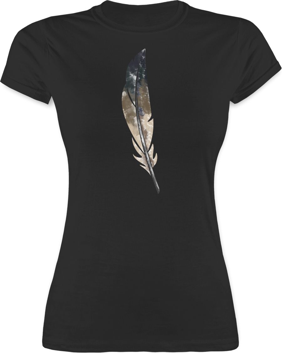 Shirtracer Wasserfarben Feder Shirts & Mehr Shirtracer