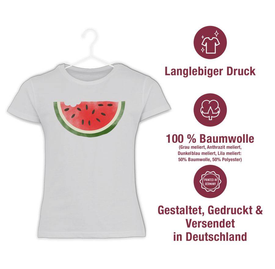 Shirtracer Wassermelone Wasserfarbe Shirts & Mehr Shirtracer