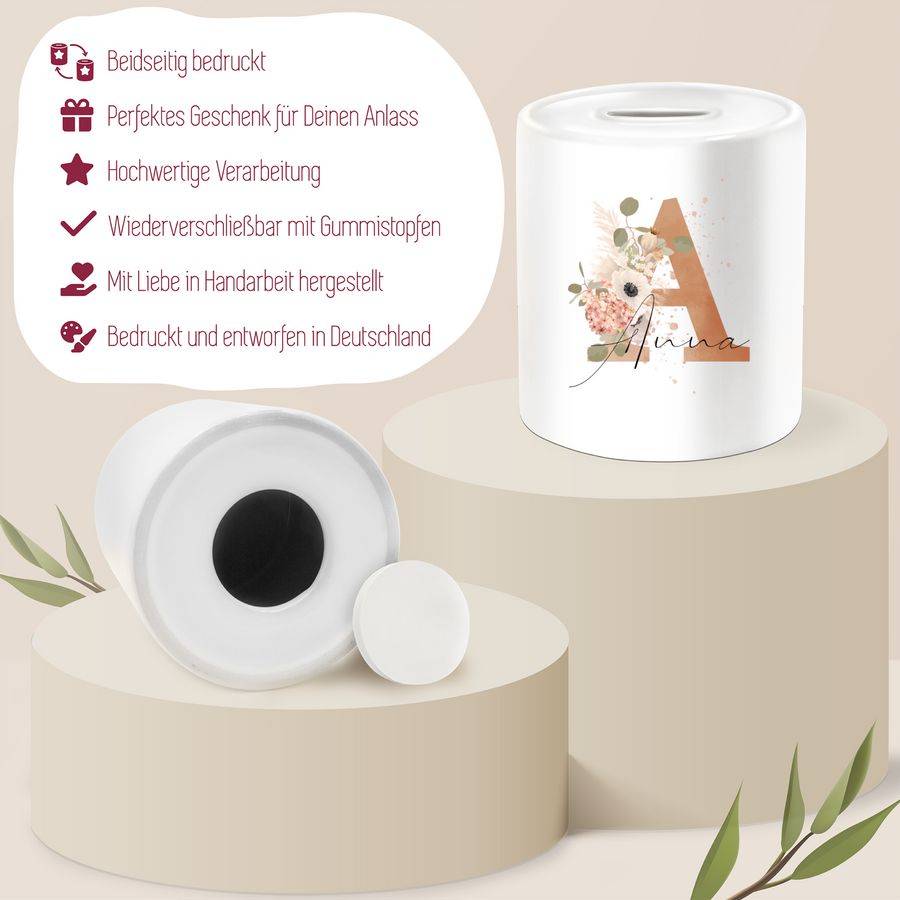 Shirtracer Watercolor Anfangsbuchstabe Shirts & Mehr Shirtracer