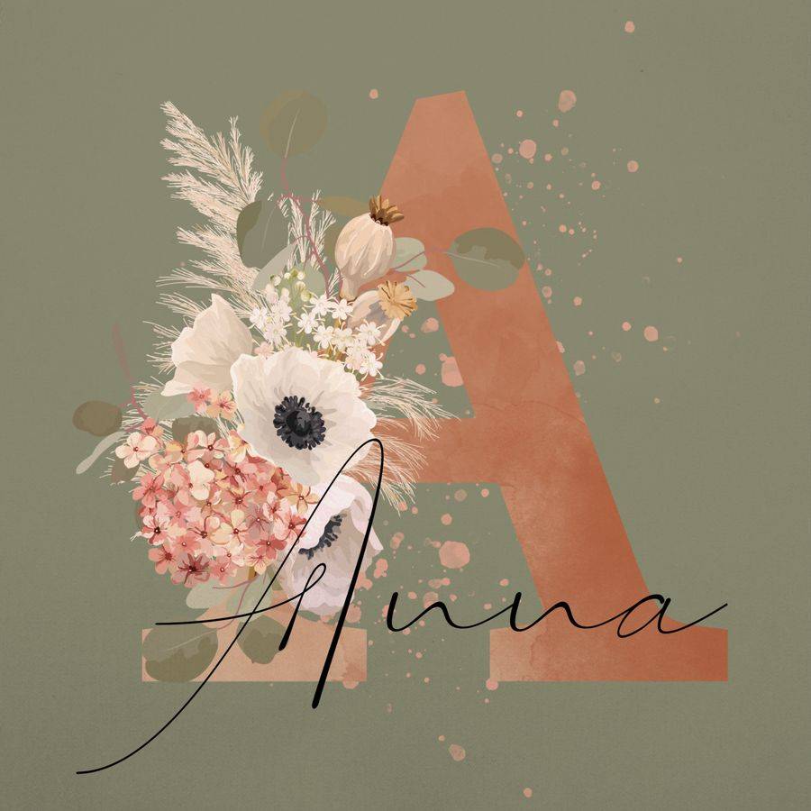 Shirtracer Watercolor Anfangsbuchstabe Shirts & Mehr Shirtracer