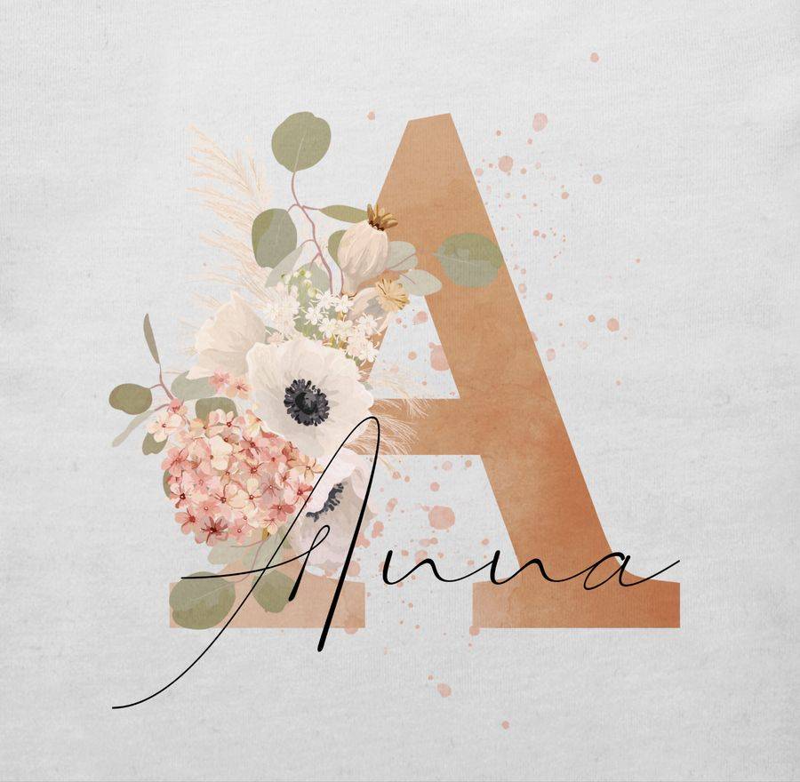 Shirtracer Watercolor Anfangsbuchstabe Shirts & Mehr Shirtracer