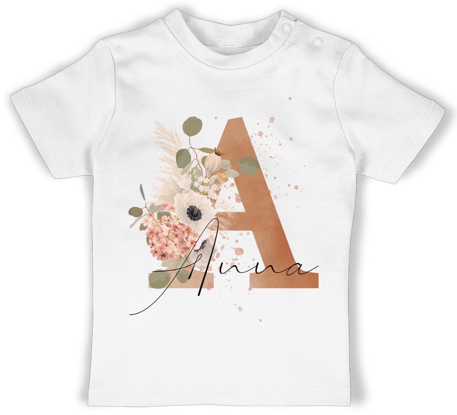 Shirtracer Watercolor Anfangsbuchstabe Shirts & Mehr Shirtracer