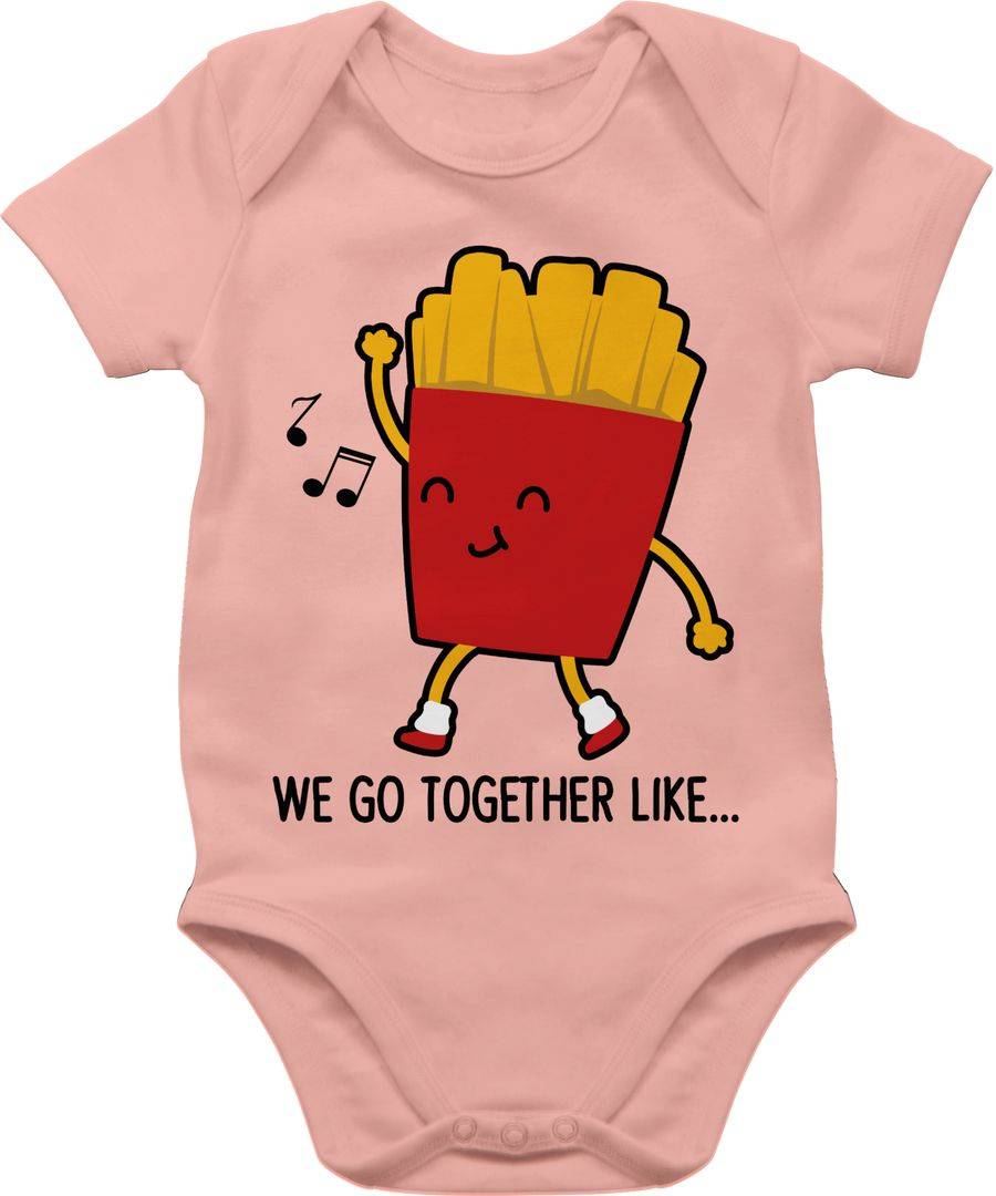 Shirtracer We go together like Pommes Shirts & Mehr Shirtracer