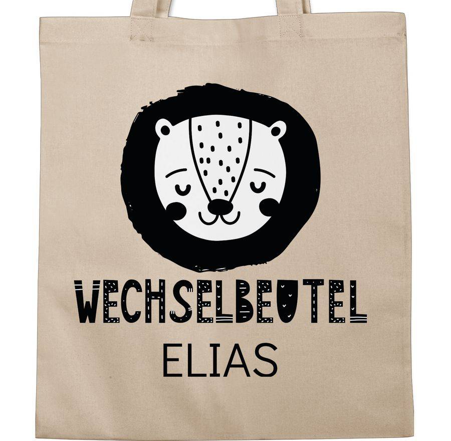 Shirtracer Wechselbeutel Löwe: T-Shirt Rucksack Shirtracer