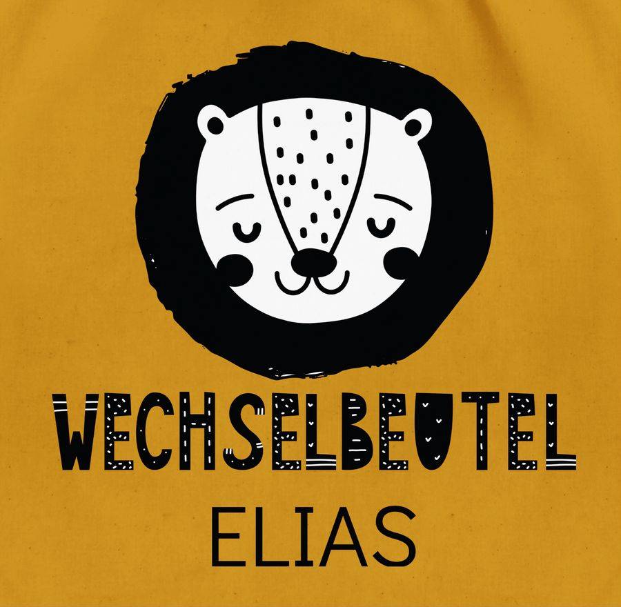 Shirtracer Wechselbeutel Löwe: T-Shirt Rucksack Shirtracer