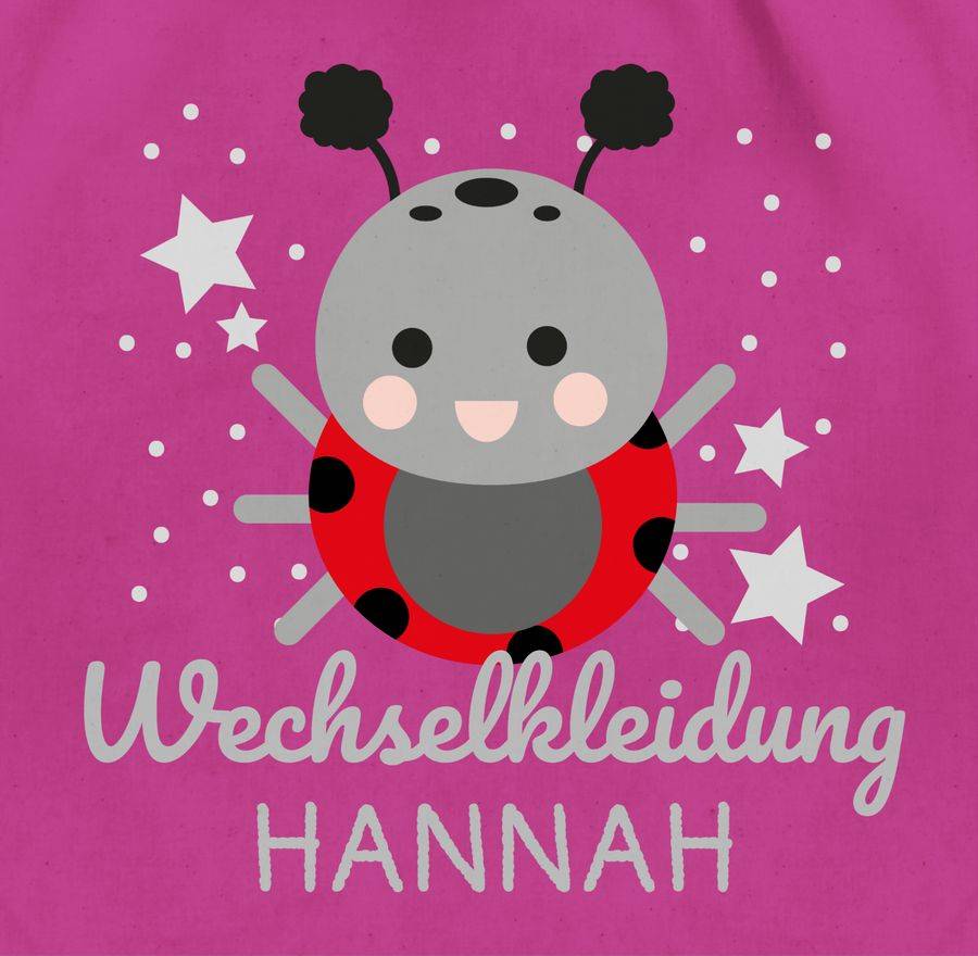 Shirtracer Wechselkleidung Marienkäfer: Tshirt Turnbeutel Shirtracer