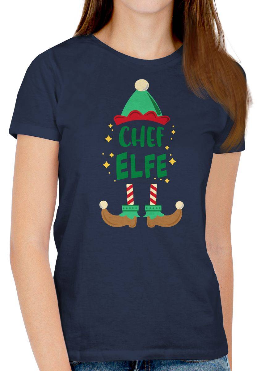 Shirtracer Weihnachten Chef Elfe - Bunt: T-Shirt Gym Bag Shirtracer