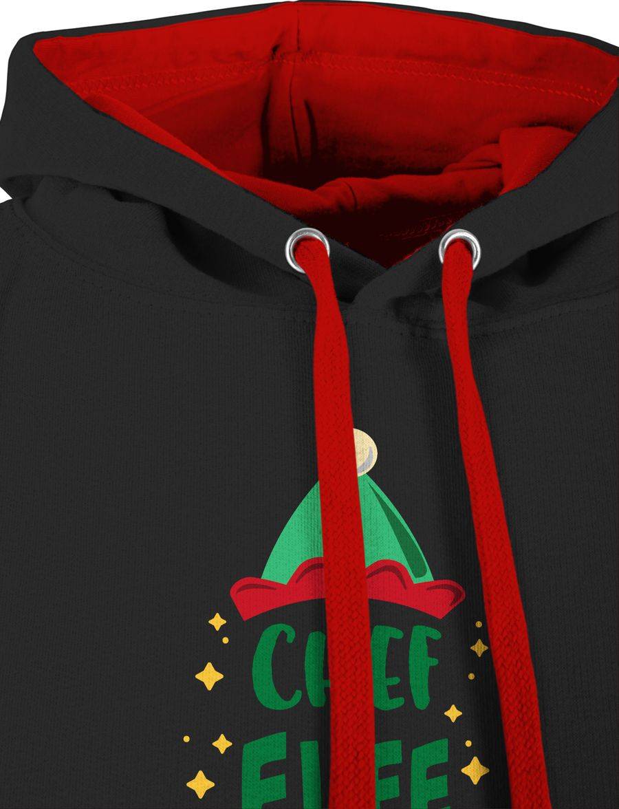 Shirtracer Weihnachten Chef Elfe - Bunt: T-Shirt Gym Bag Shirtracer