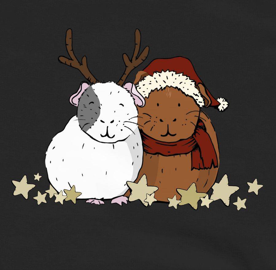 Shirtracer Weihnachtliche Meerschweinchen Shirts & Mehr Shirtracer