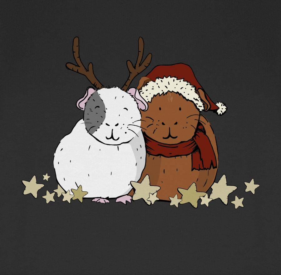 Shirtracer Weihnachtliche Meerschweinchen Shirts & Mehr Shirtracer