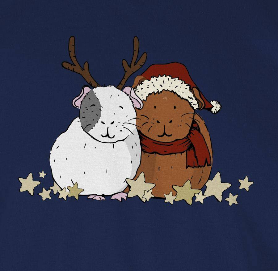 Shirtracer Weihnachtliche Meerschweinchen Shirts & Mehr Shirtracer