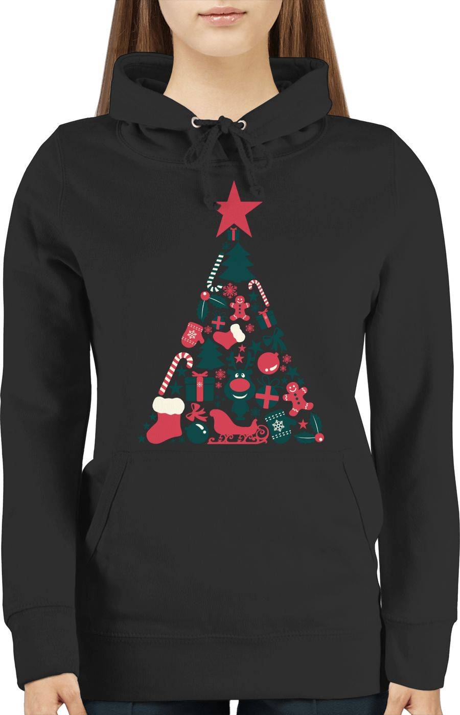 Shirtracer Weihnachtsbaum Collage Shirts & Mehr Shirtracer