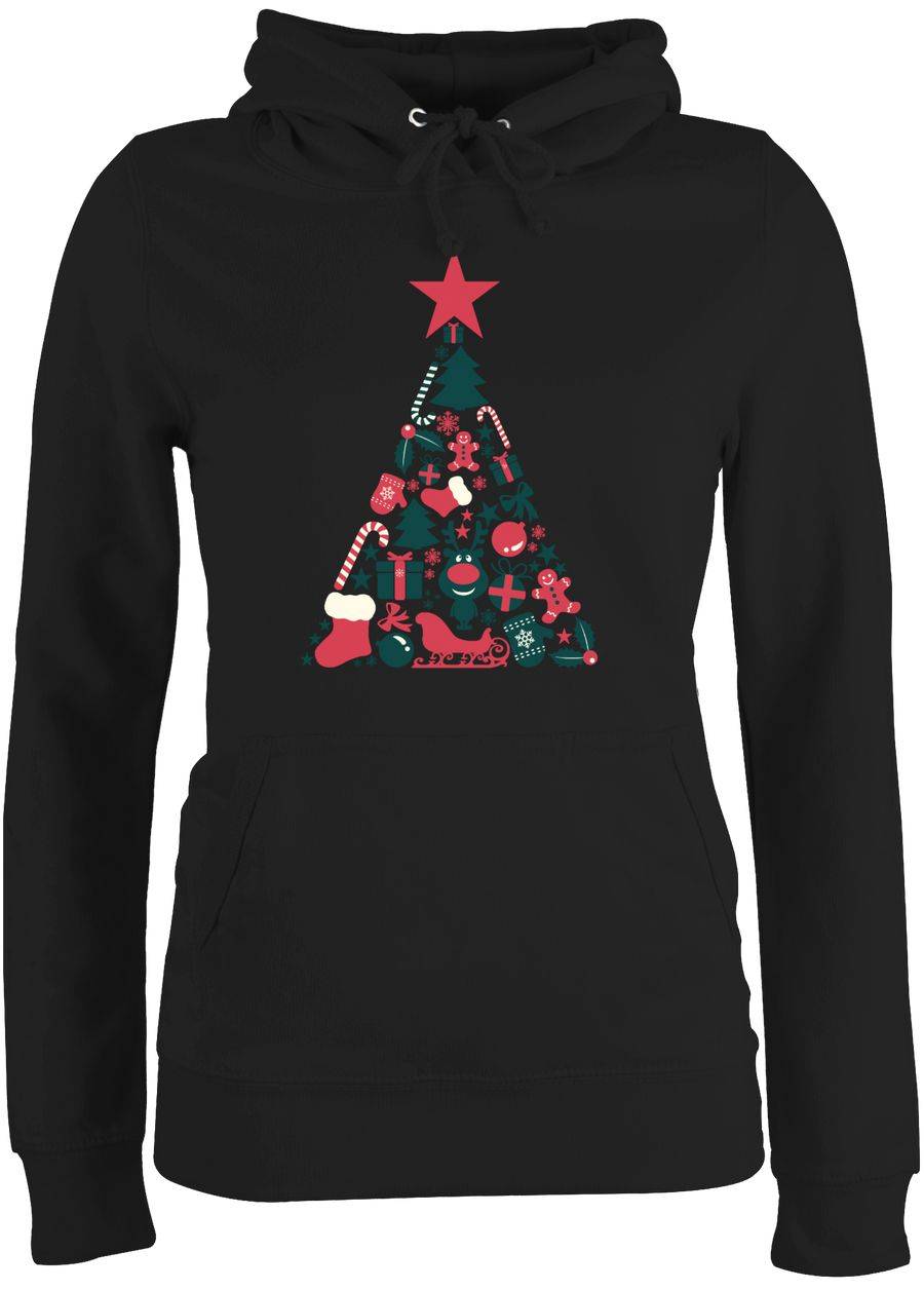 Shirtracer Weihnachtsbaum Collage Shirts & Mehr Shirtracer