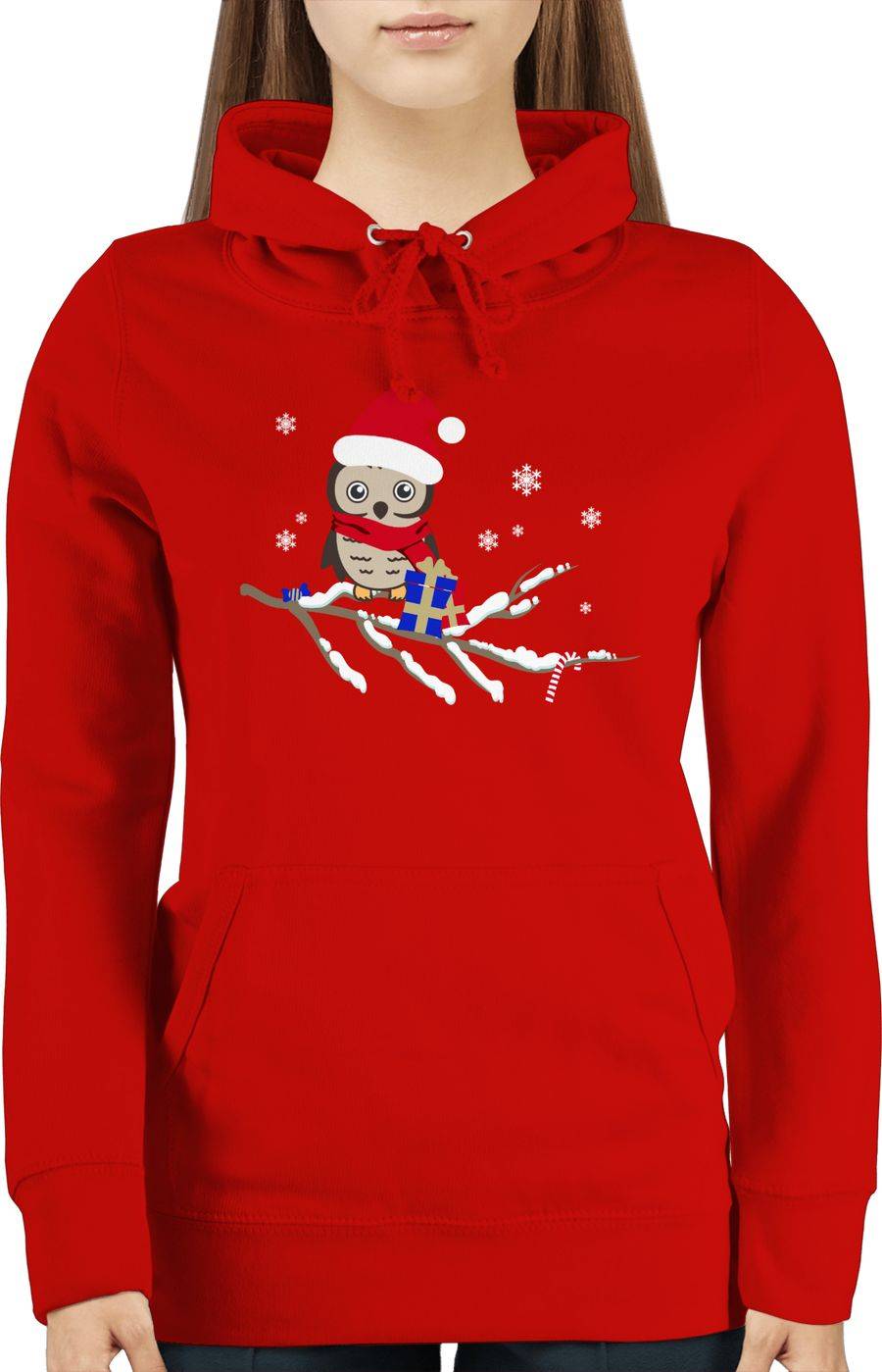 Shirtracer Weihnachtseule Eule: Tshirt Gym Bag Shirtracer