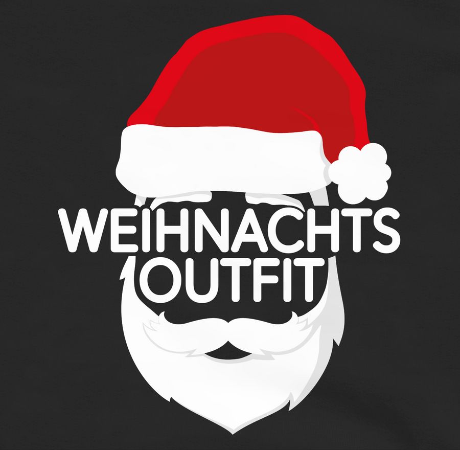 Shirtracer Weihnachtsoutfit Mit Weihnachtsmütze Shirts & Mehr Shirtracer